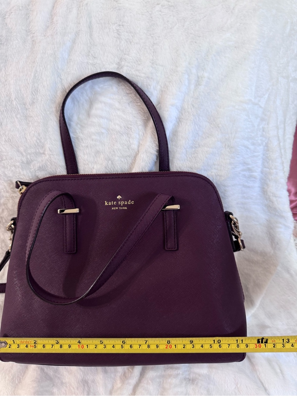 kate spade Cedar Street Maise handbag in Mulled Wine - Picture 6 of 11